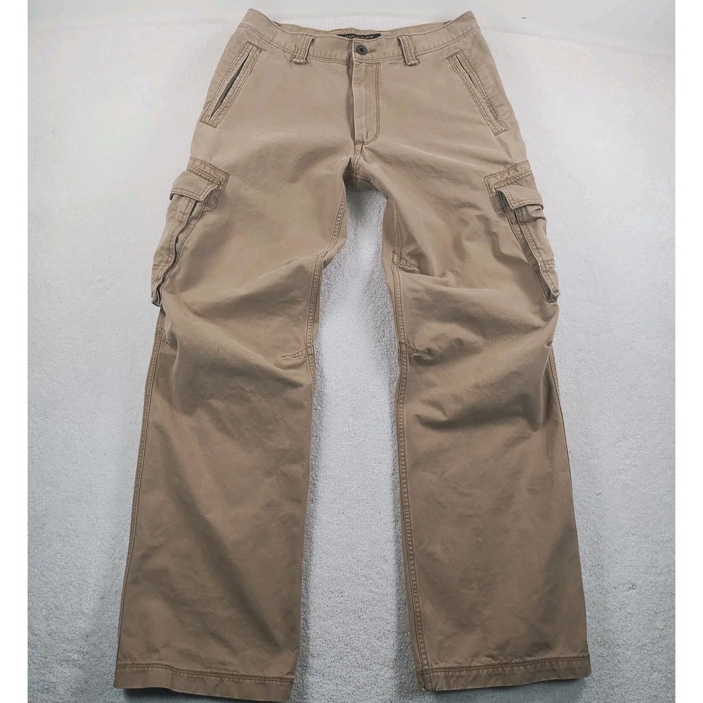 VTG Old Navy Surplus Cargo Pants‎ Men's 32x32 Khaki Baggy Loose Utility Army Y2K